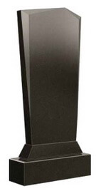 Модель памятника №133 вертикальный, классический, прямоугольный, мужской